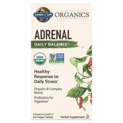 Organics Adrenal Daily Balance† 120 Tablets