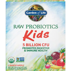 Organic Raw Probiotics Kids Cooler Powder