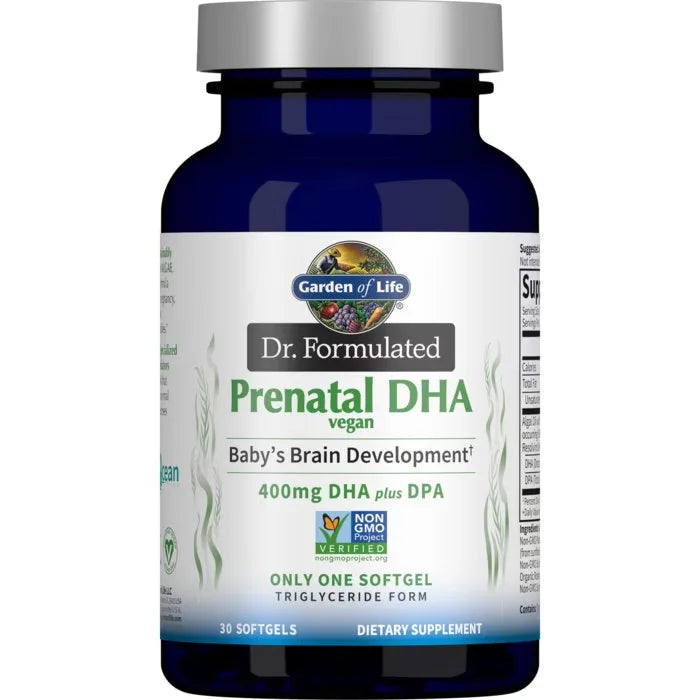 Dr. Formulated Prenatal DHA Vegan Softgels