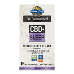 Dr. Formulated CBD+ Sleep Softgels