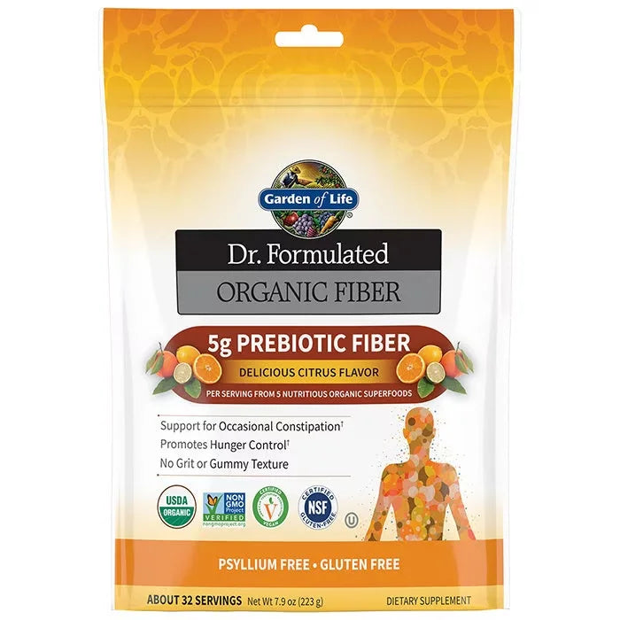 Dr. Formulated Organic Fiber Citrus 7.9oz (223g) Powder