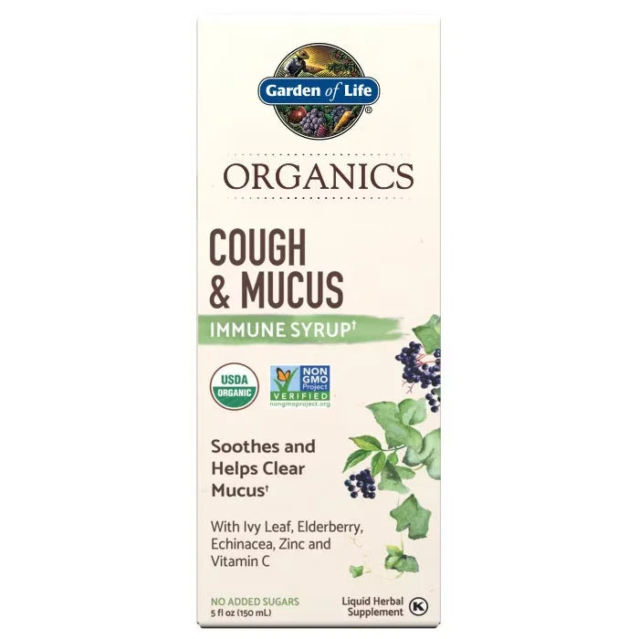 Organics Cough & Mucus Immune Syrup† Liquid